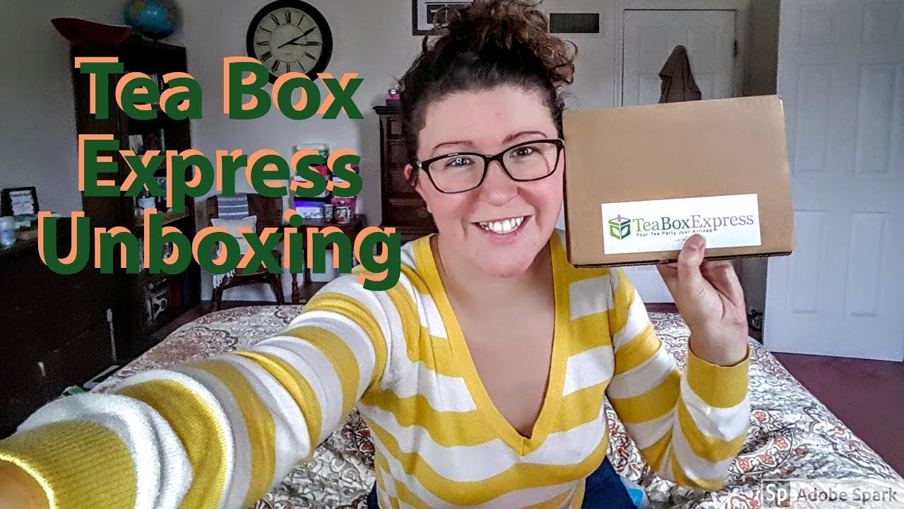 Tea Box Express Subscription Unboxing October 2017 YouTube