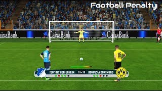 Hoffenheim vs borussia dortmund | penalty shootout pes 2017 gameplay
pc