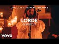 Lorde  supercut vevo x lorde