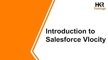 Introduction To Salesforce Vlocity | Salesforce Vlocity Tutorial | Salesforce Demo - HKR Trainings