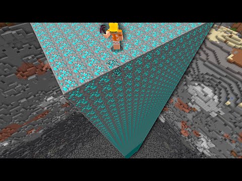 Estou destruindo a maior torre de Diamantes do Minecraft