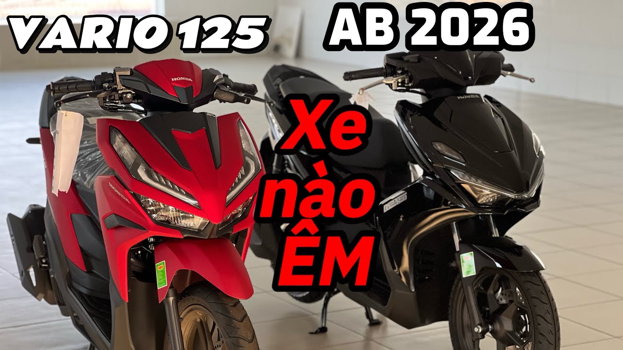 AIRBLADE 125 2026 Vs VARIO 125 : Cặp Uyên Ương nhà Honda [ Xe và Đời Sống ]