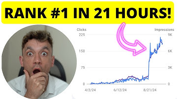 How I Ranked #1 in 21 Hours with AI SEO 🤯