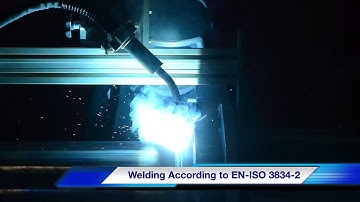 Welding Nuclear Transport Container