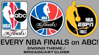 Evolution of the epic "NBA Finals on ABC" ending/closing theme [EVERY YEAR: 2003-2019]