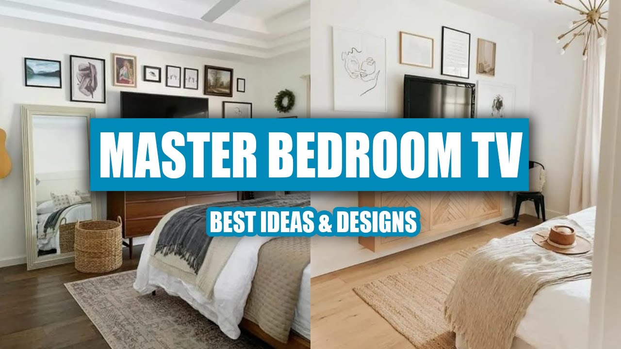Master Bedroom TV Ideas That Are STUNNING