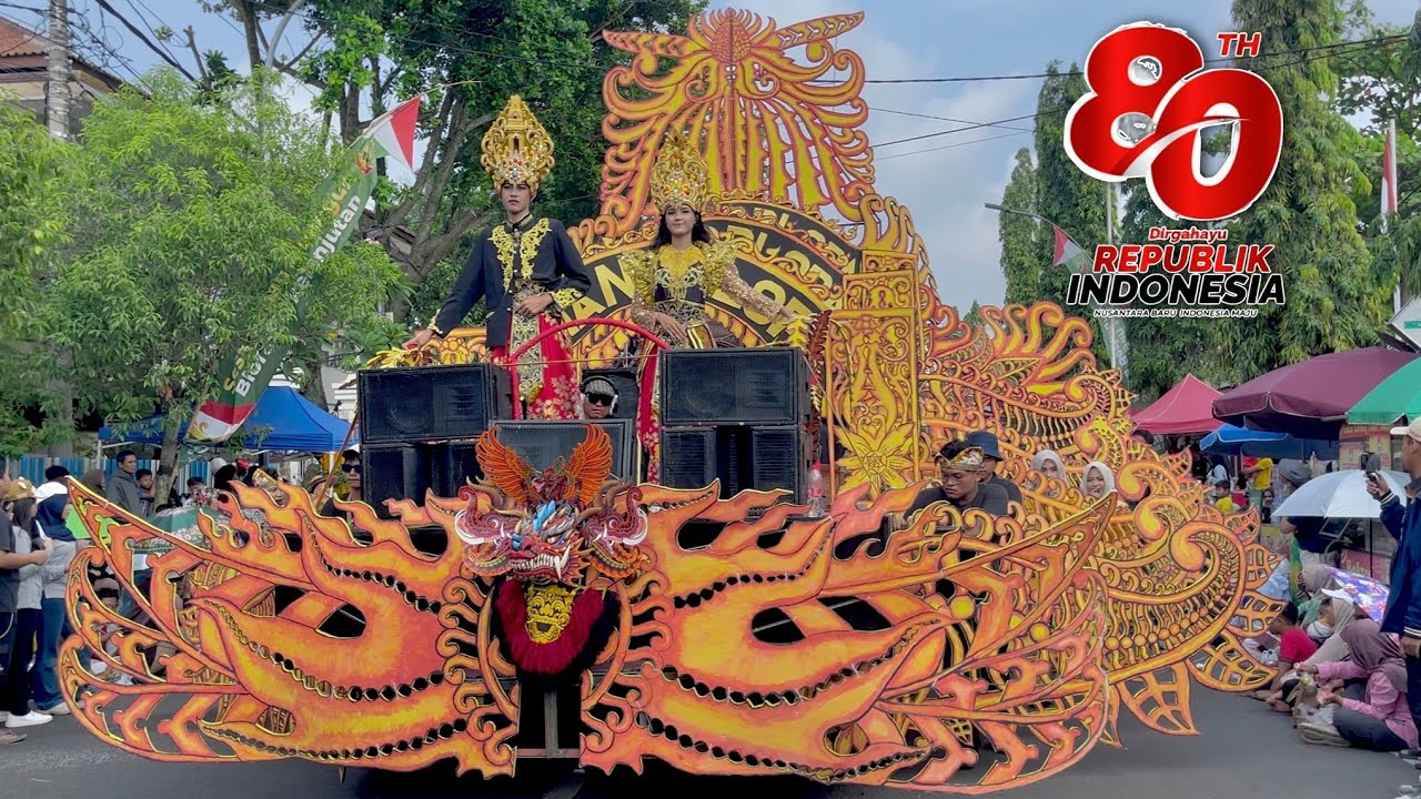 KARNAVAL KABUPATEN BLORA 2025 PENAMPILAN SMA NEGERI 2 BLORA