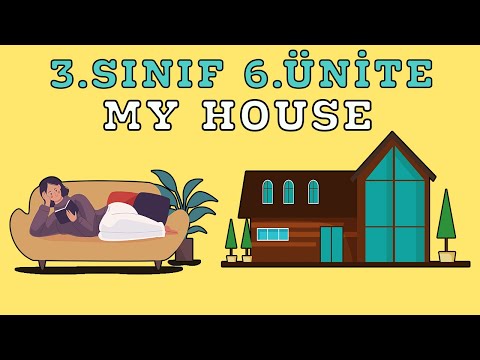 3.SINIF İNGİLİZCE 6.ÜNİTE KELİMELERİ VE KONU ANLATIMI | MY HOUSE