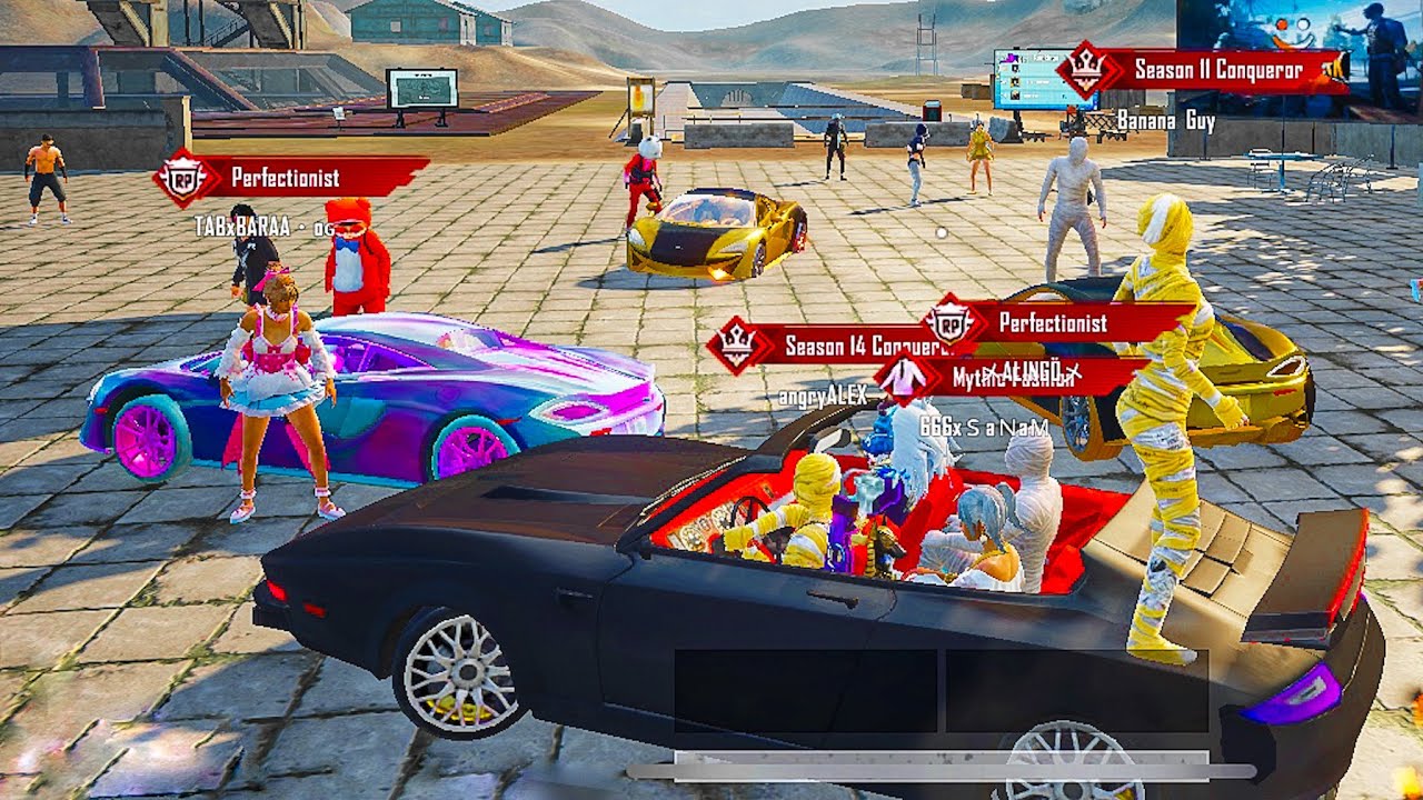 Cheer Park With M4Yanis+Banana Guy PUBG MOBILE YouTube