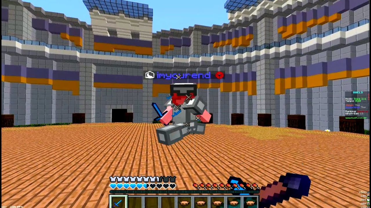 Minecraft Combotage Edit 2 - 1v1 sopa