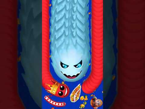 Wormszone.io Big King Snake Killing 😯 #wormszone