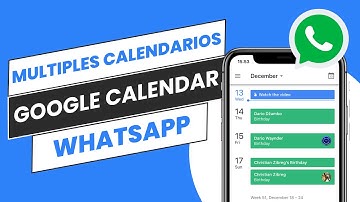 Cómo Integrar Google Calendar con múltiples calendarios  a tu WhatsApp [TUTORIAL]