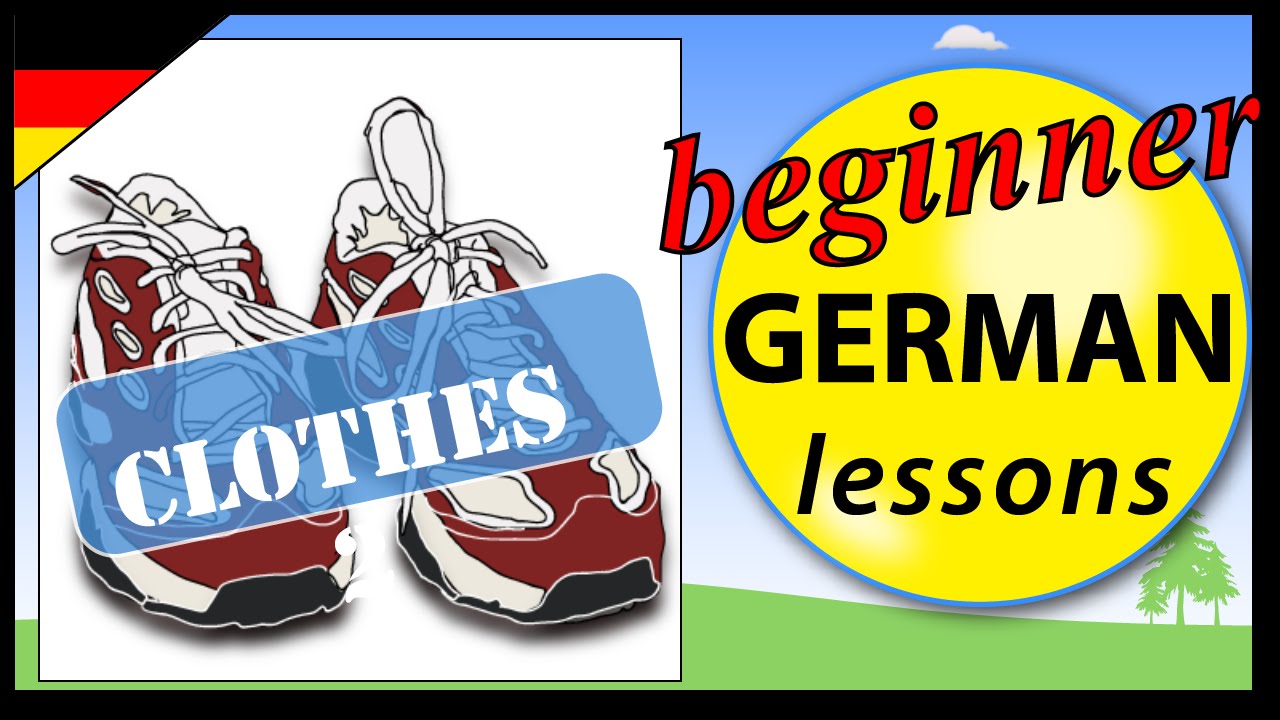Clothes 2 in German Beginner German Lessons for Children YouTube