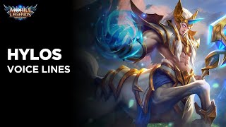 Hylos - Voice Lines | Mobile Legends Bang Bang