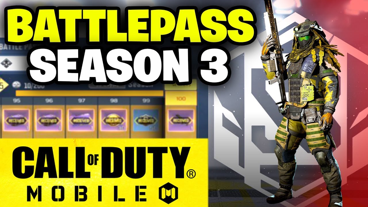 The SEASON 3 BATTLEPASS RELEASE in Call of Duty Mobile ...