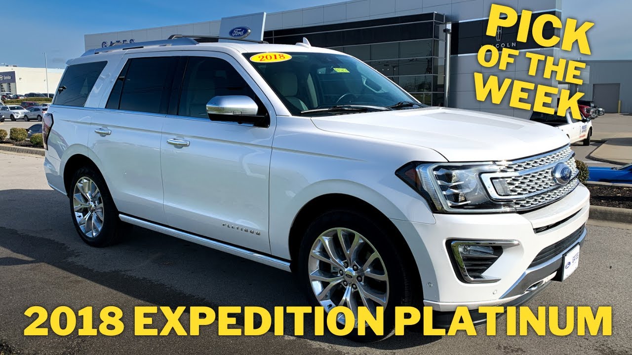2018 Ford Expedition Platinum SUV Gates Ford Lincoln Ford