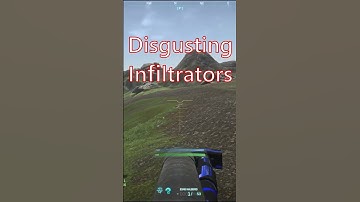 Nobody likes these disgusting infiltrators | Planetside 2 #planetside #planetside2 #shorts