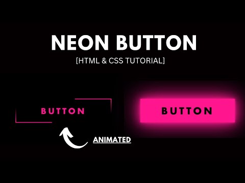 Button Border Animation | Neon Crazy Effect
