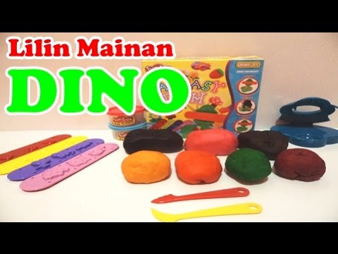  Mainan  Anak Membuat Dino Dari Lilin  Mainan  YouTube