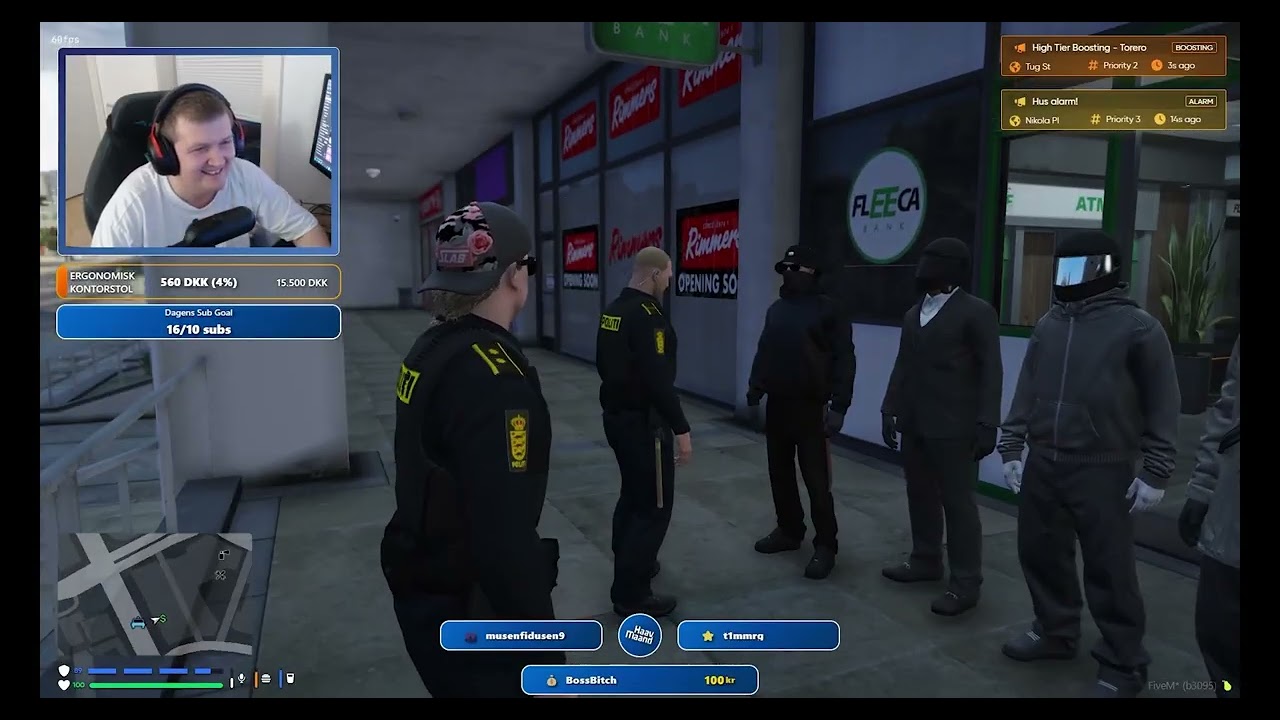 Peder Gylleholm & Bo Jensen - Da 2 Betjente Stod Alene mod 5 Bankrøvere