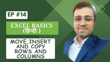 Move Insert and Copy Rows and Columns | CMA Abhishek Chandna