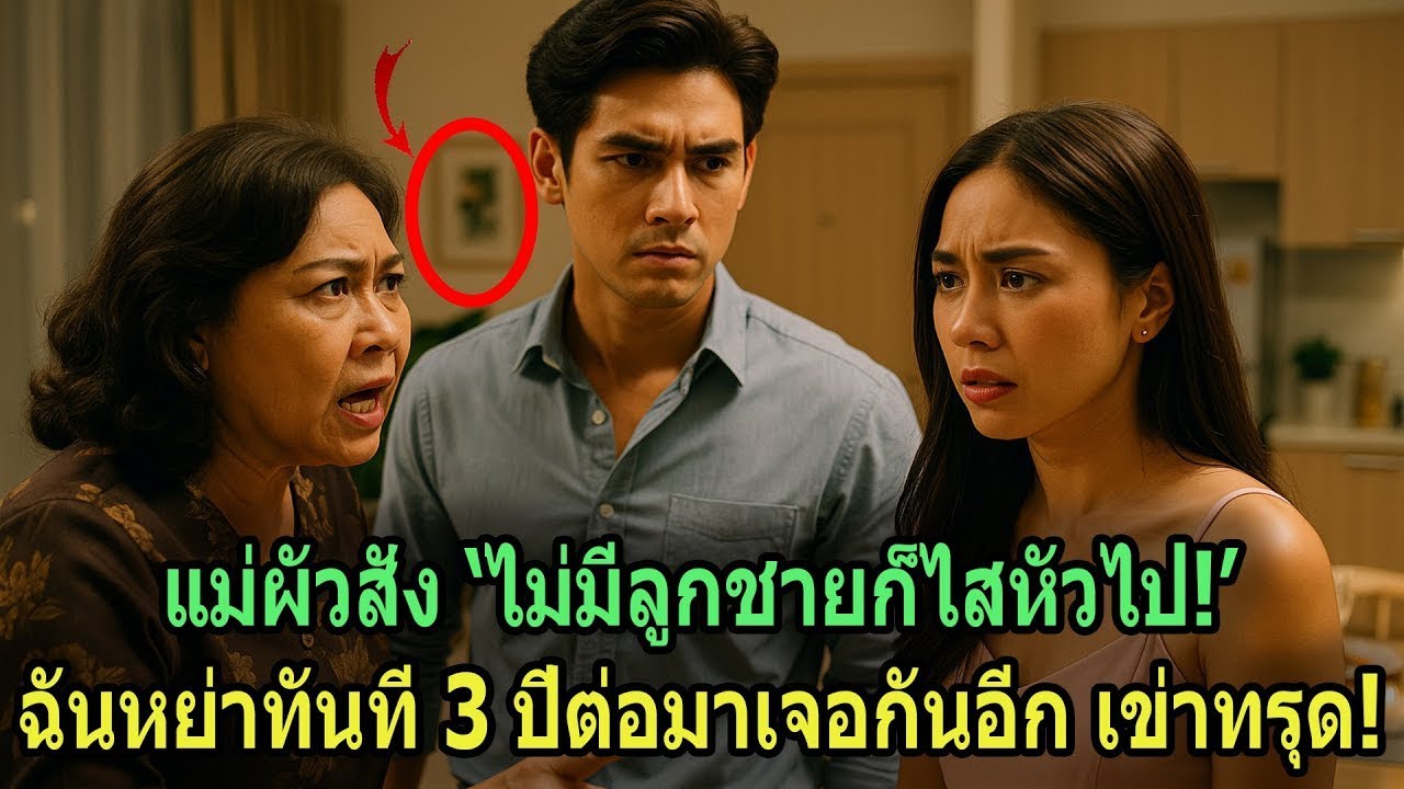 แม่ผัวสั่ง ‘ไม่มีลูกชายก็ไสหัวไป!’ ฉันหย่าทันที แต่ 3 ปีต่อมา...เธอกลับต้องมาคุกเข่าขอร้องฉัน!
