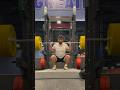 Pause squat 195lbs