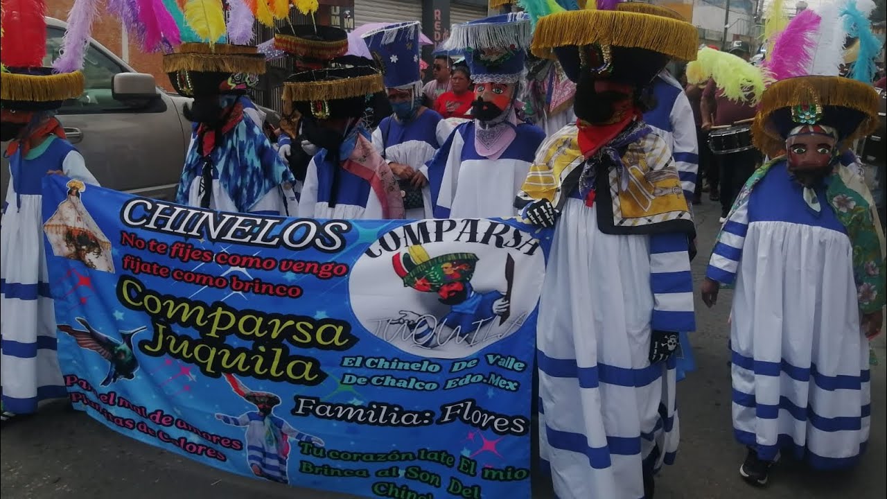 GRAN CHINELEADA EN ECATEPEC 31 DE MAYO 2025 COMPARSA JUQUILA Y BANDA EL PARAISO