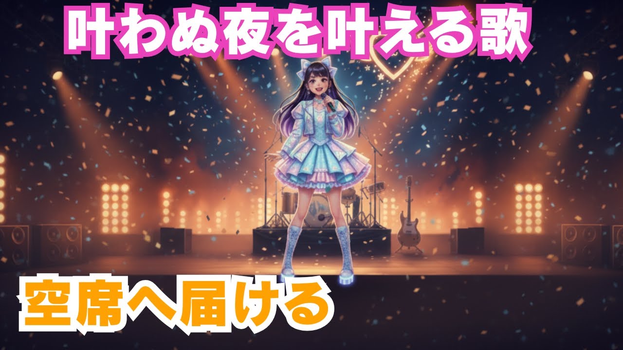 叶わぬ夜を叶える歌｜空席に届けるアリーナ・バラード【オリジナル】