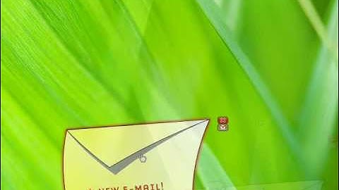 [b2] GMail Notifier free Animated GMail Notifier Demo