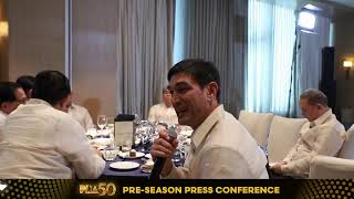 PBA Season 50 Presscon | Oct. 4 - Fans Day @ Araneta | Oct.5 PBA 50 Opening Ceremonies @ Araneta