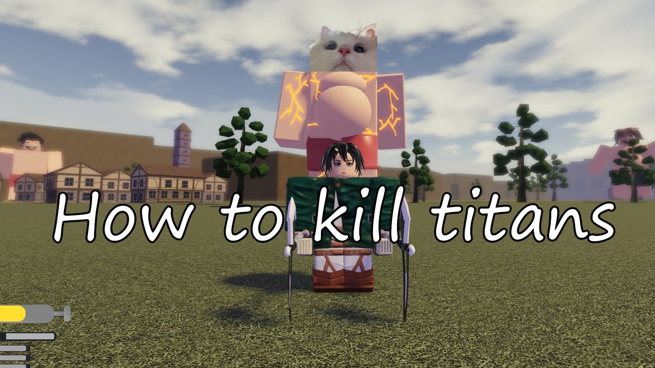 HOW TO KILL TITANS (EASY) | Untitled Attack On Titan