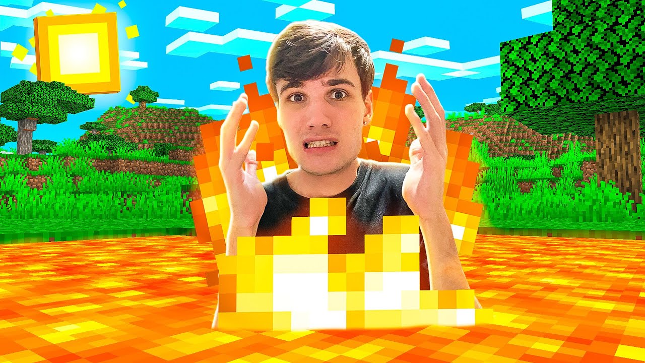 ACONTECEU UM ACIDENTE NA LAVA - MINECRAFT MUNDO DA AVENTURA #5