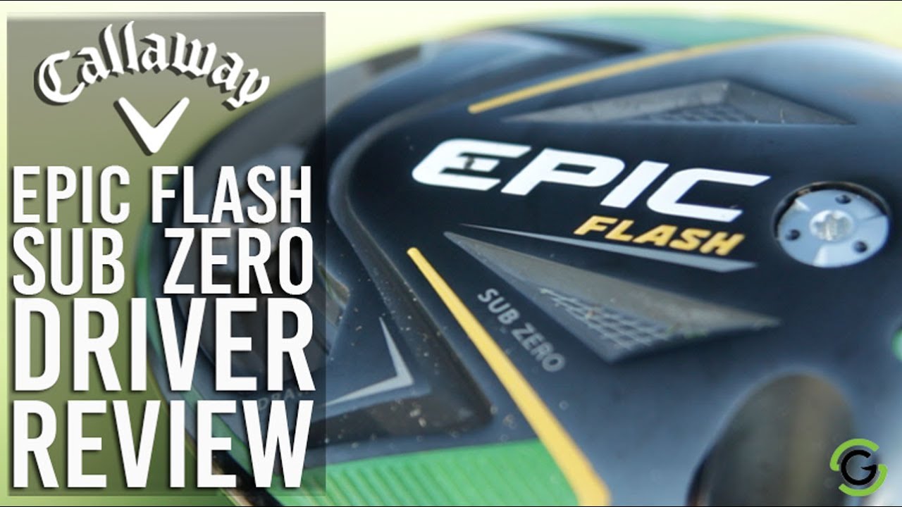 Tête De Driver Callaway Epic Flash Sub Zero 10.5° Pour Gaucher - Modèle Tour Issue, Occasion Avec Marques D'usage, Pour Améliorer Votre Drive