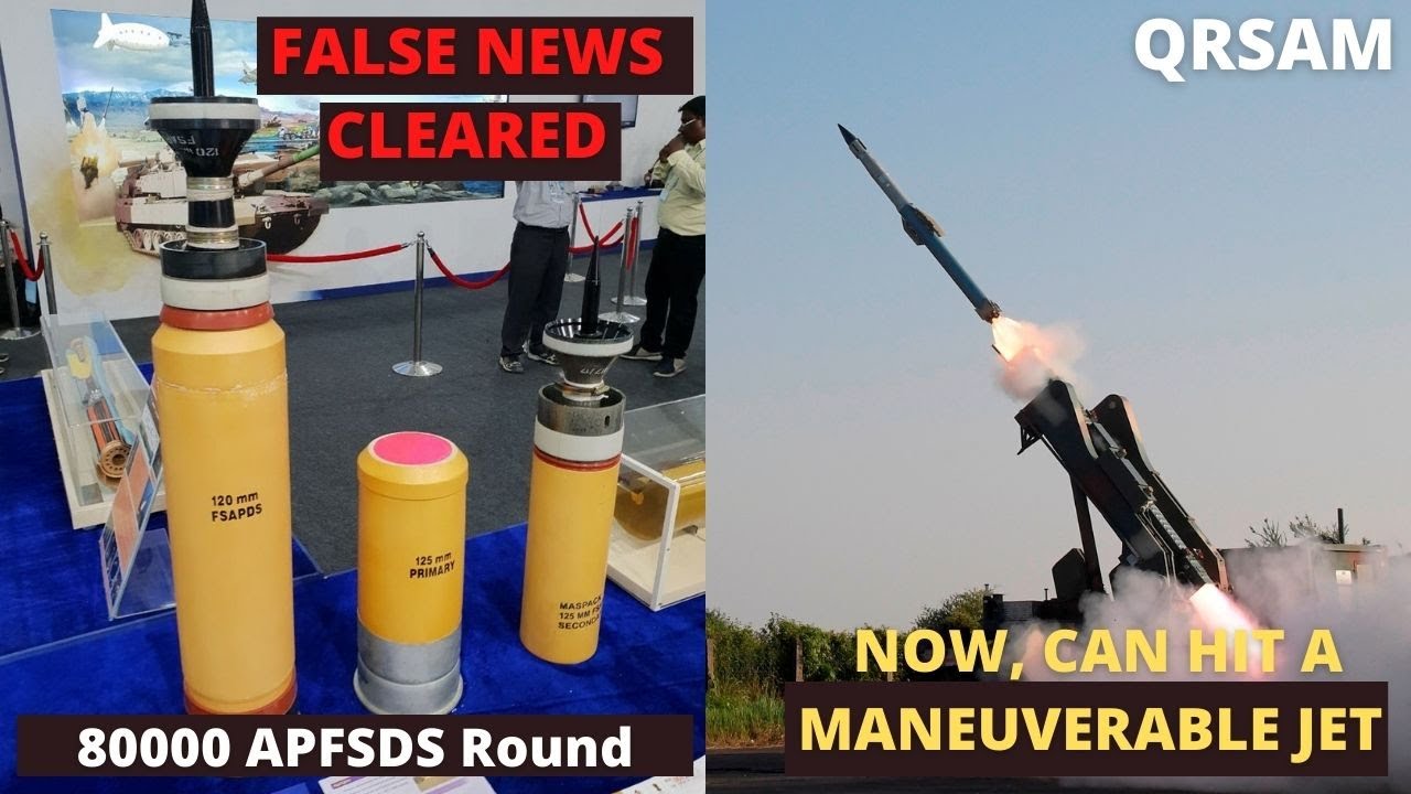 QR-SAM can hit a maneuverable target now | 80000 APFSDS round ...