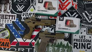 2025 Vortex Defender CCW & XL in NEW Tan