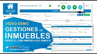 GESTIONES DE INMUEBLES desde  el software inmobiliario INMOPC screenshot 1