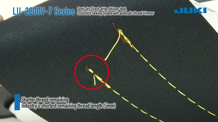 JUKI LU2828V-7 from M.J. Foley Company