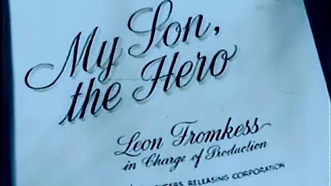 My Son the Hero 1943, Colorized, Patsy Kelly, Rosc...