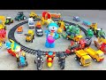 Gadi wala cartoon | toy helicopter video tractor jcb dumper truck | train toy set airplane #cartoon