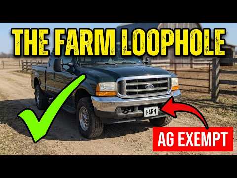 Why Smart Drivers Are Registering Old Trucks as Farm Vehicles (The 'Ag-Exempt' Loophole)