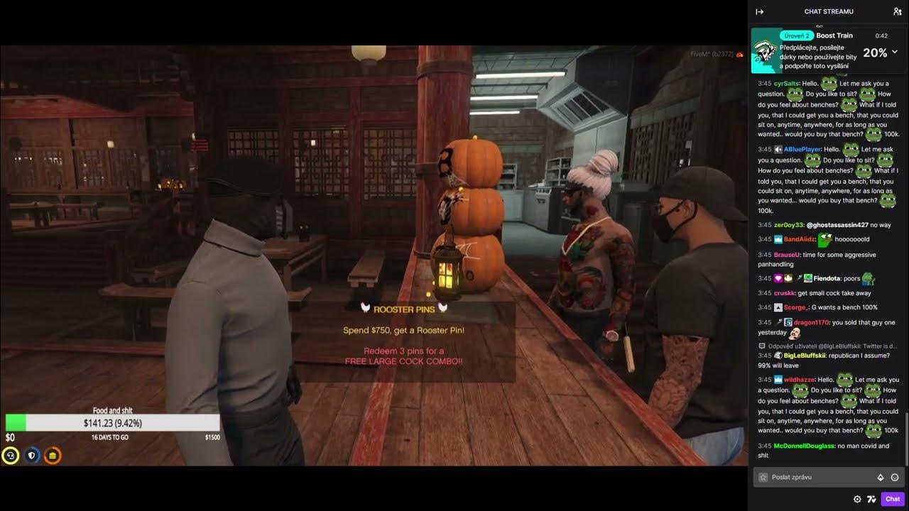 McCool Benchguy sells benches GTA RP NoPixel 6/7 [20221028] YouTube