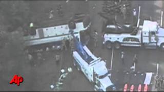 Raw Video: 4 Killed in Va. Tour Bas Crash