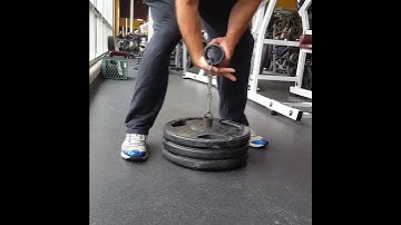 140 lb Wrist Curls with a 4 Inch Handle