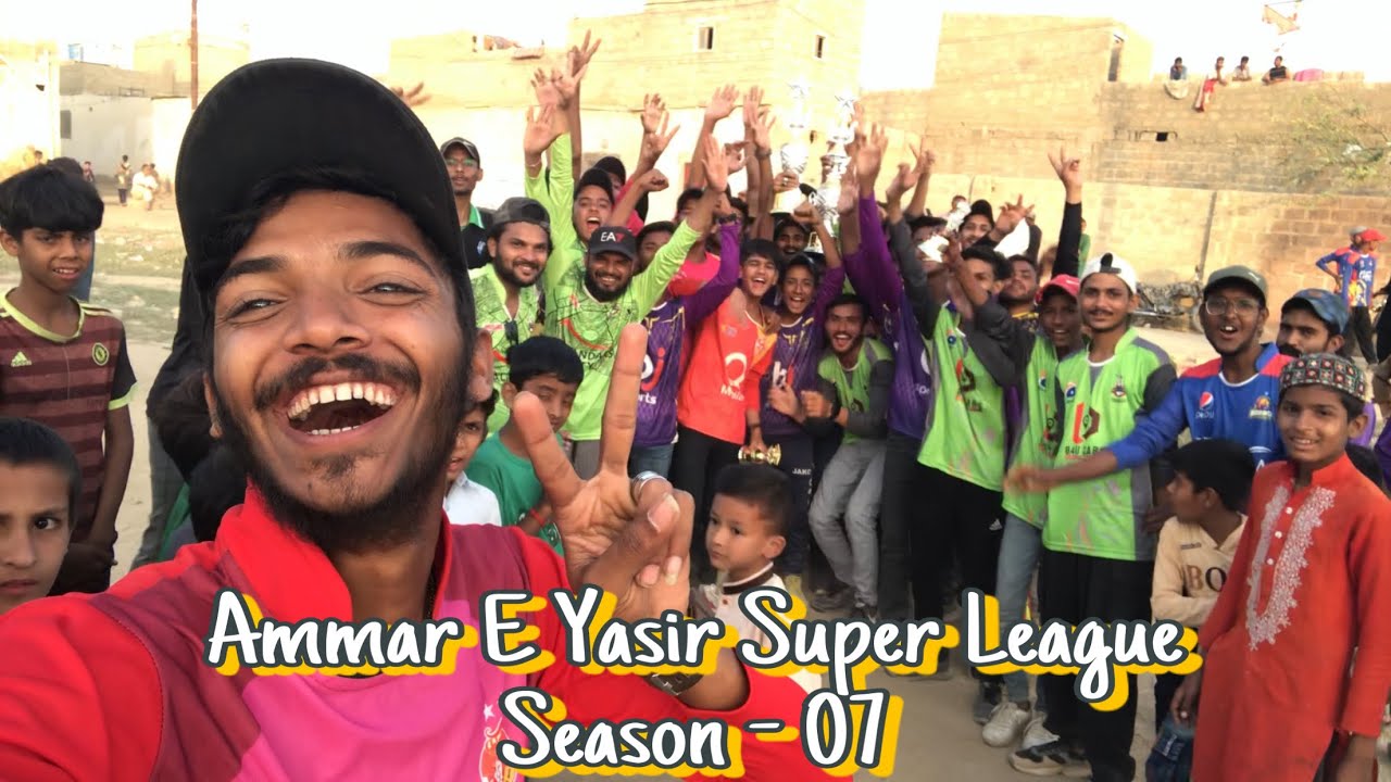 Tabish Rajput Ammar E Yasir Super League | Tennis ball | Cricket Vlog | Vlog - No ...