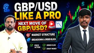 GBP/USD அடுத்த Move என்ன? | Major vs Minor Structure Explained 🔥| Trade Genius - தமிழ்