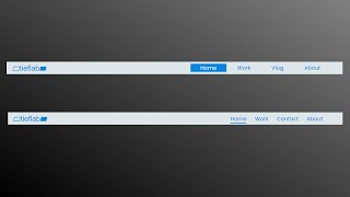 Navbar CSS Tutorial: 2 Ways to Create a Navigation Bar with responsive flexbox