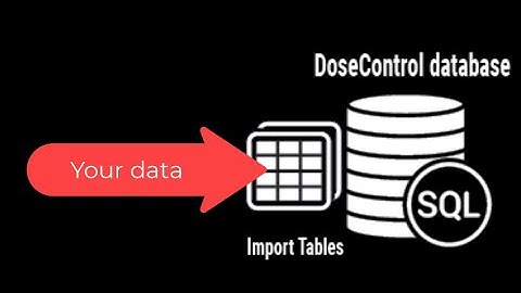 Demo - Importing data from other systems into DoseControl