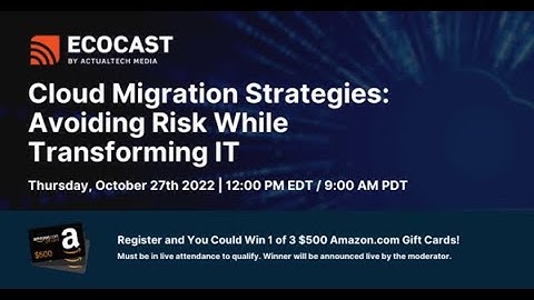 Cloud Migration Strategies: Avoiding Risk While Transforming IT