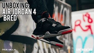 UNBOXED: MUST WATCH BEFORE BUYING THESE AIR JORDAN 4 "BRED" EP. 54
